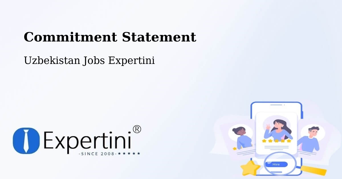 Corporate Commitment – Juma - Uzbekistan Jobs Expertini