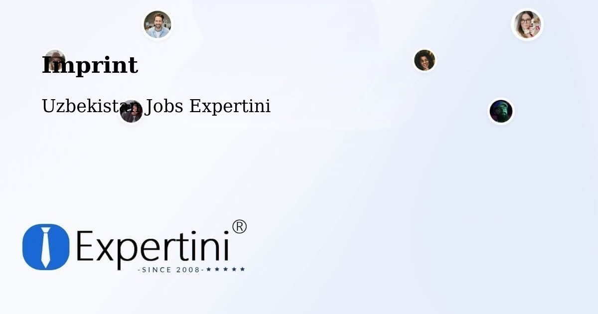 Imprint – Juma - Uzbekistan Jobs Expertini