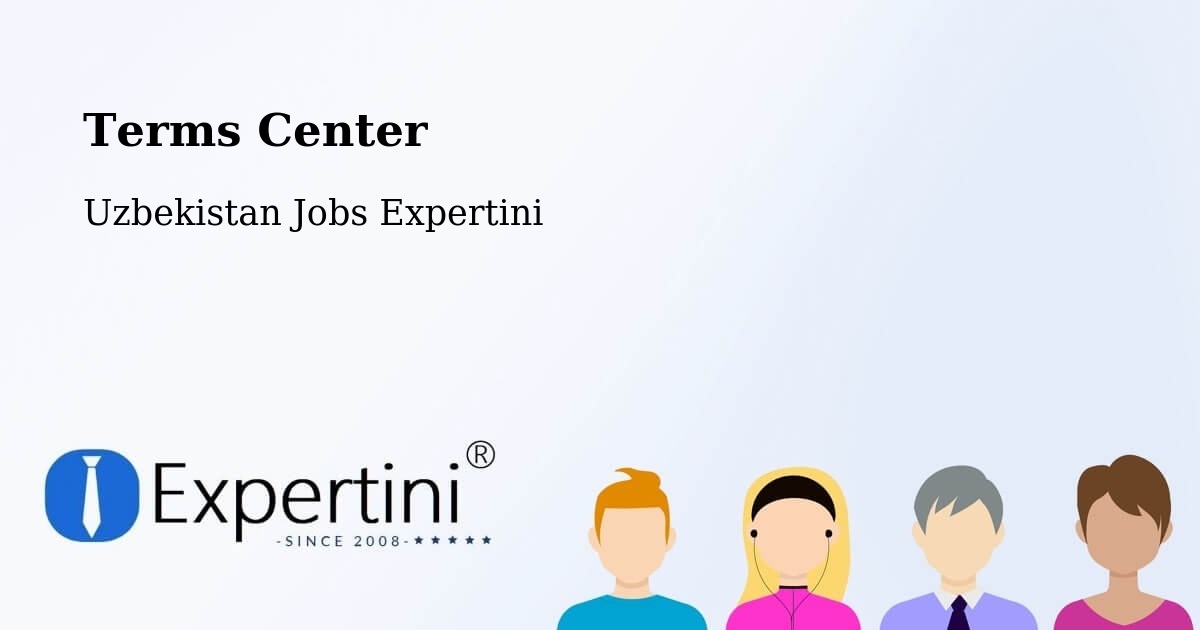 Terms of Service – Juma - Uzbekistan Jobs Expertini